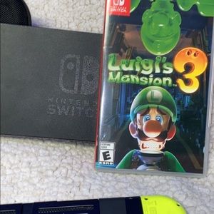 Used Nintendo with Luigi’s Mansion